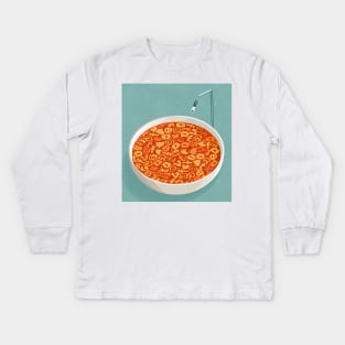 Social Media Soup Kids Long Sleeve T-Shirt